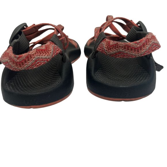 Chaco Women's‎ ZCloud Sport Sandal Orange Gray Size 9 - Picture 5 of 7